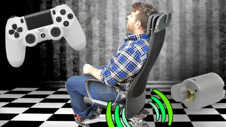 how to connect gaming chair to ps4