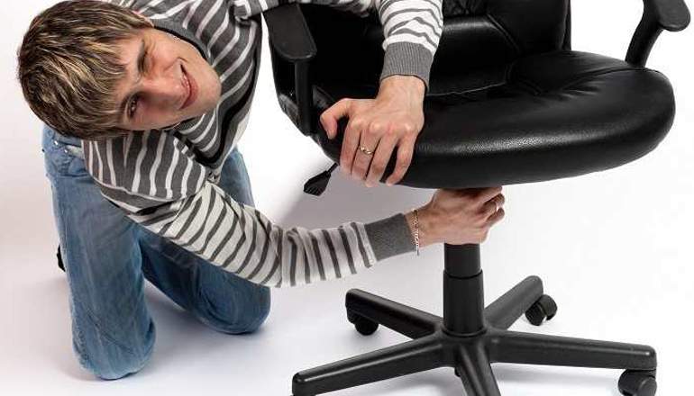 how to stop gaming chair sinking