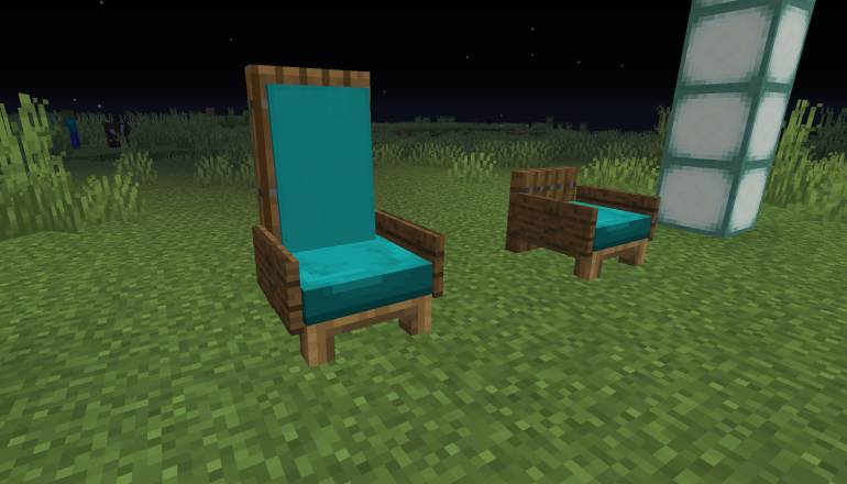 How to Make a Minecraft Chair You Can Sit In