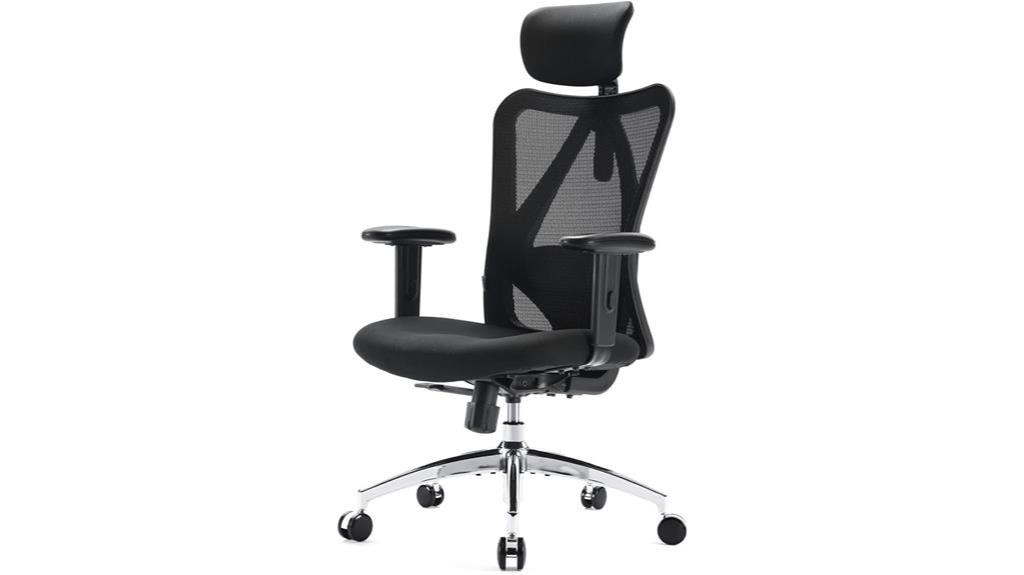 ergonomic chair for big and tall individuals